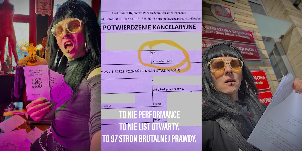 Zawiadomienie: Grozba publiczna